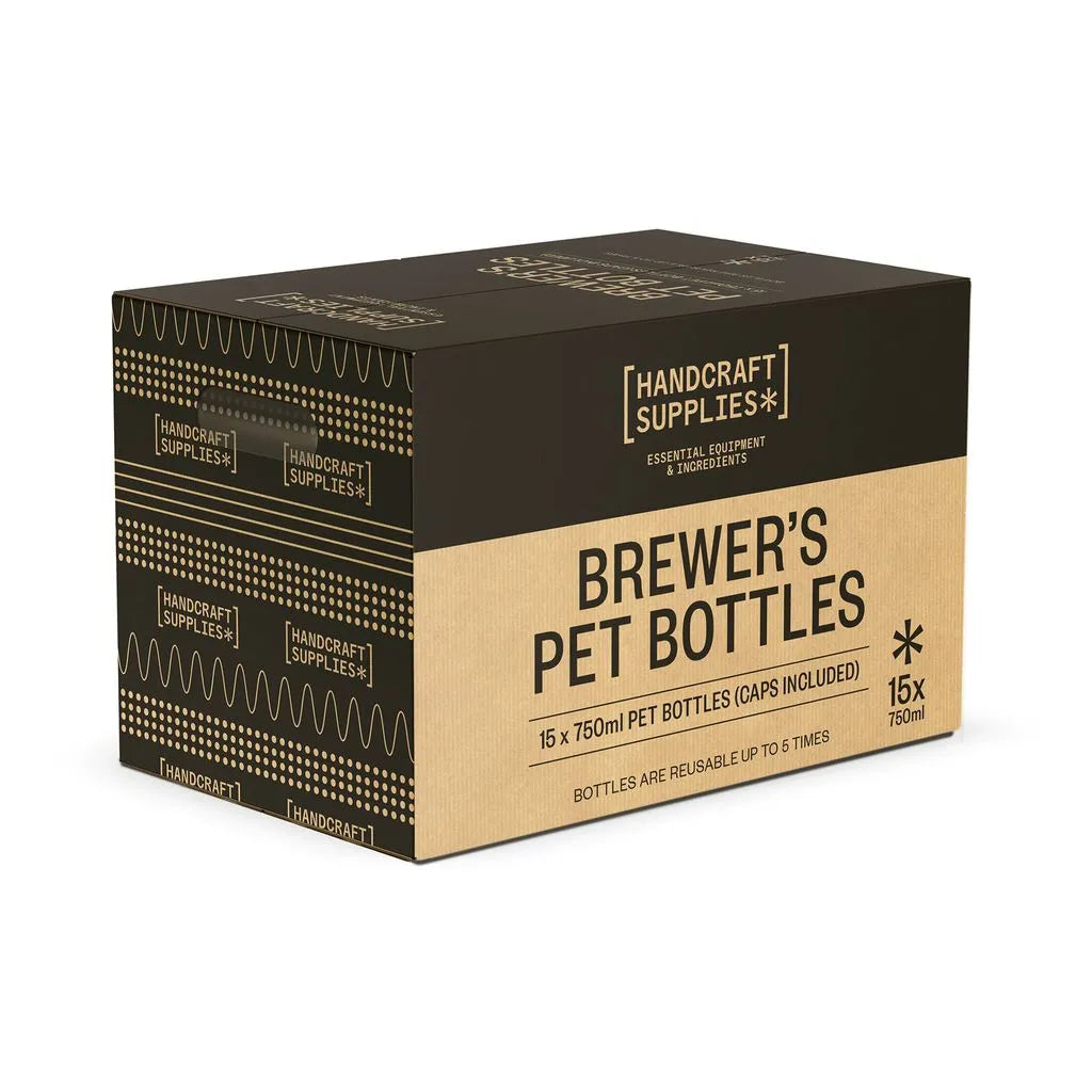 Bottles Amber PET 750ml (Box 15)