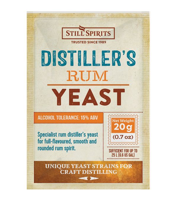 Distilling Yeast Rum