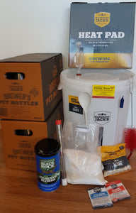 What's Brewing Starter Kit w/ 30 PET Bottles Heat Pad